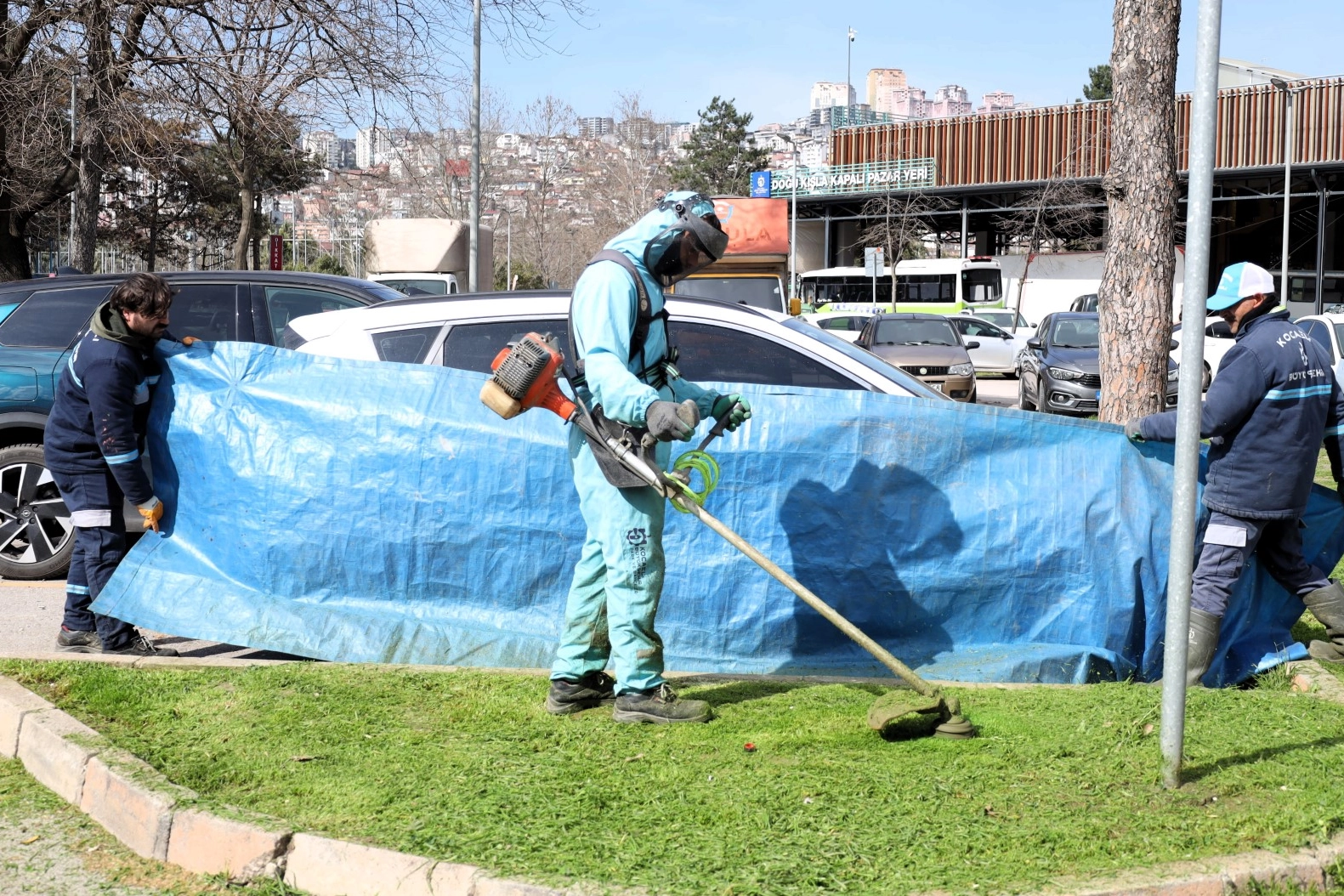 Kocaeli B&uuml;y&uuml;kşehir&rsquo;den &ccedil;evre bakım faaliyetlerinde hassas &ccedil;alışma