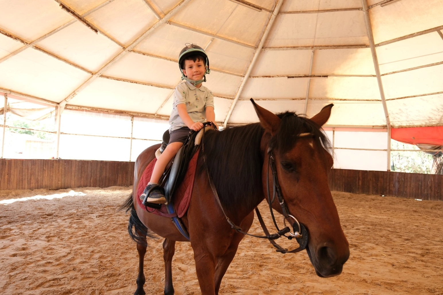 2025&rsquo;te 6 bin 789 &ccedil;ocuğa binicilik eğitimi