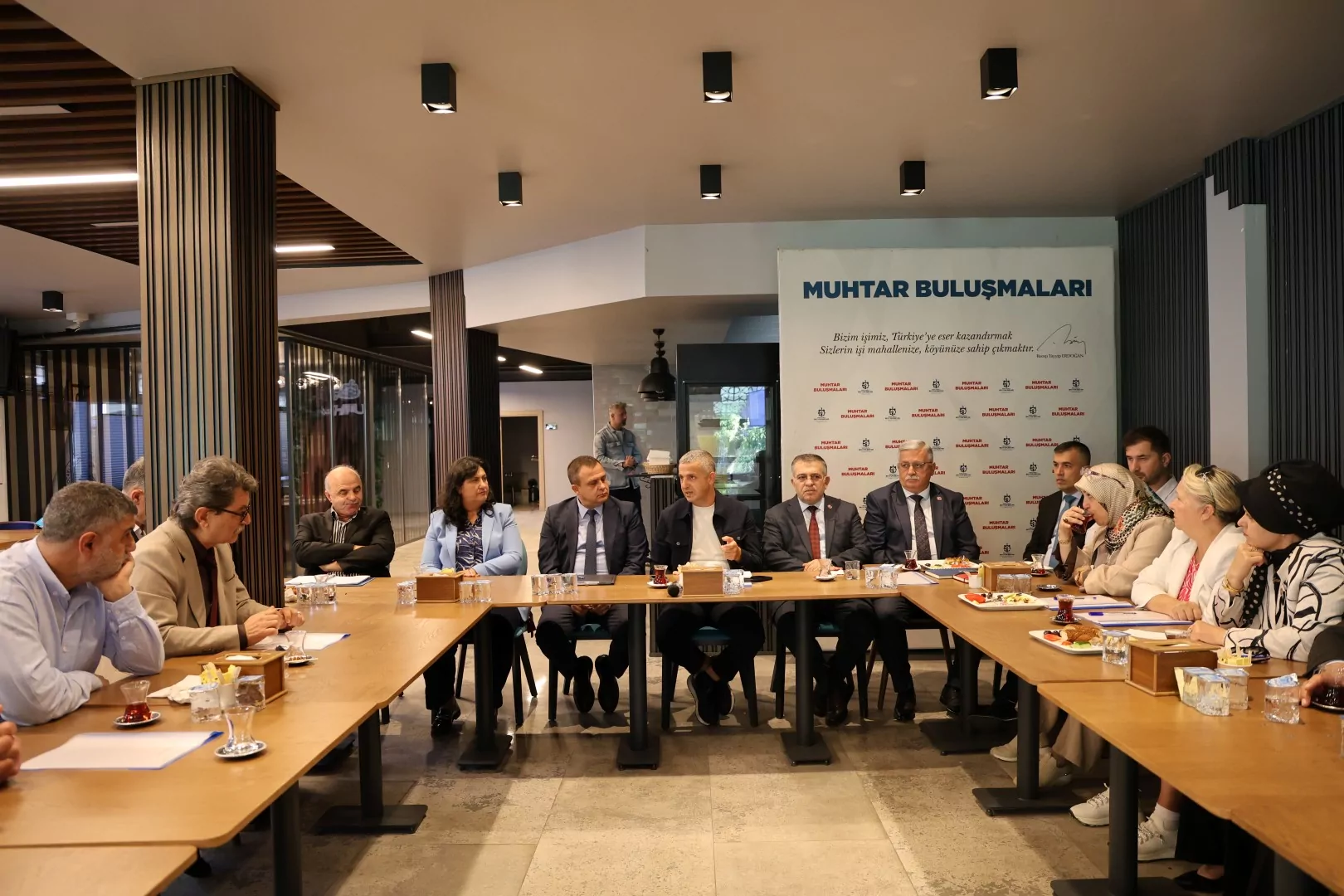Kocaeli&rsquo;de Muhtar Buluşmaları devam ediyor