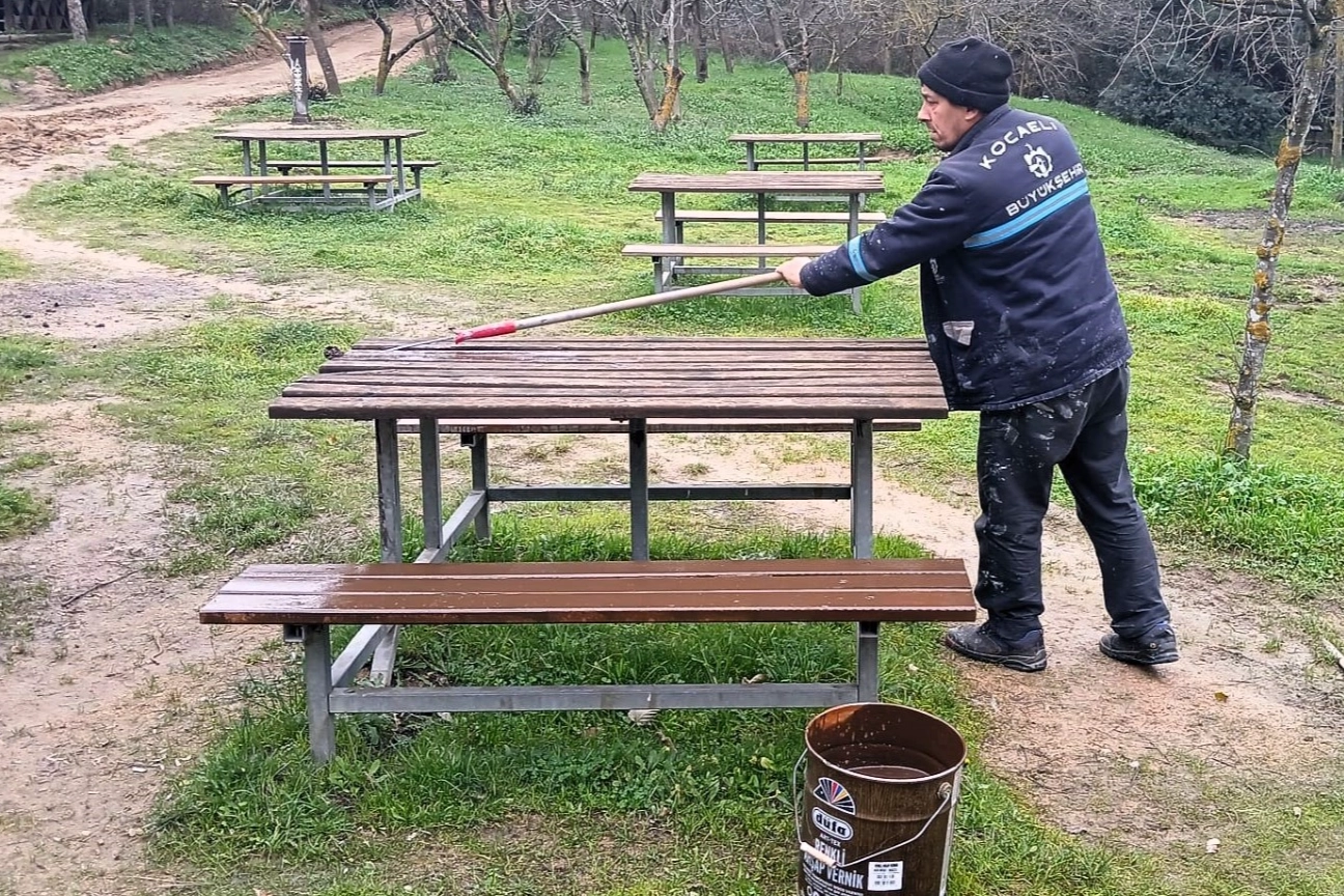 Kocaeli Gebze Gaziler Dağı Tabiat Parkı&rsquo;na bakım