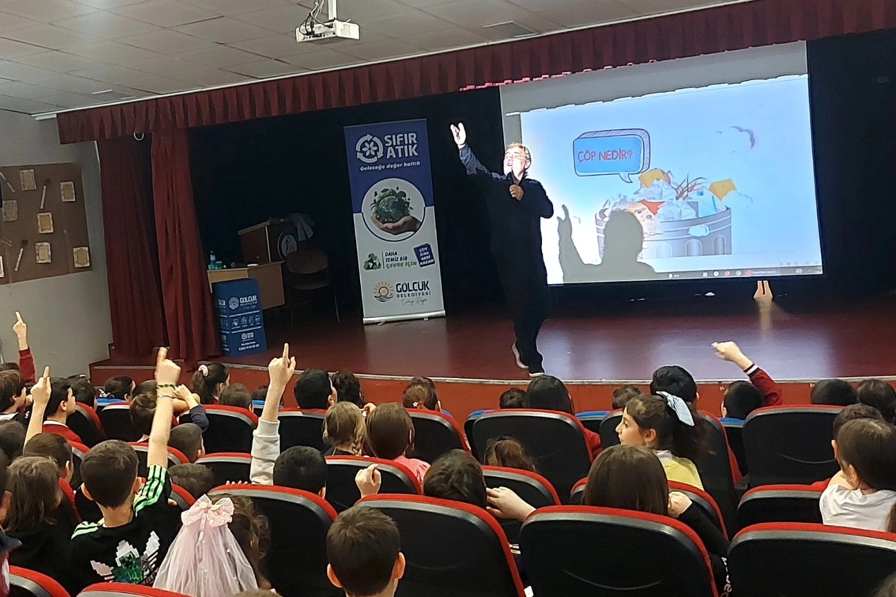 Kocaeli G&ouml;lc&uuml;k&rsquo;te miniklere &ldquo;Sıfır Atık&rdquo; eğitimi