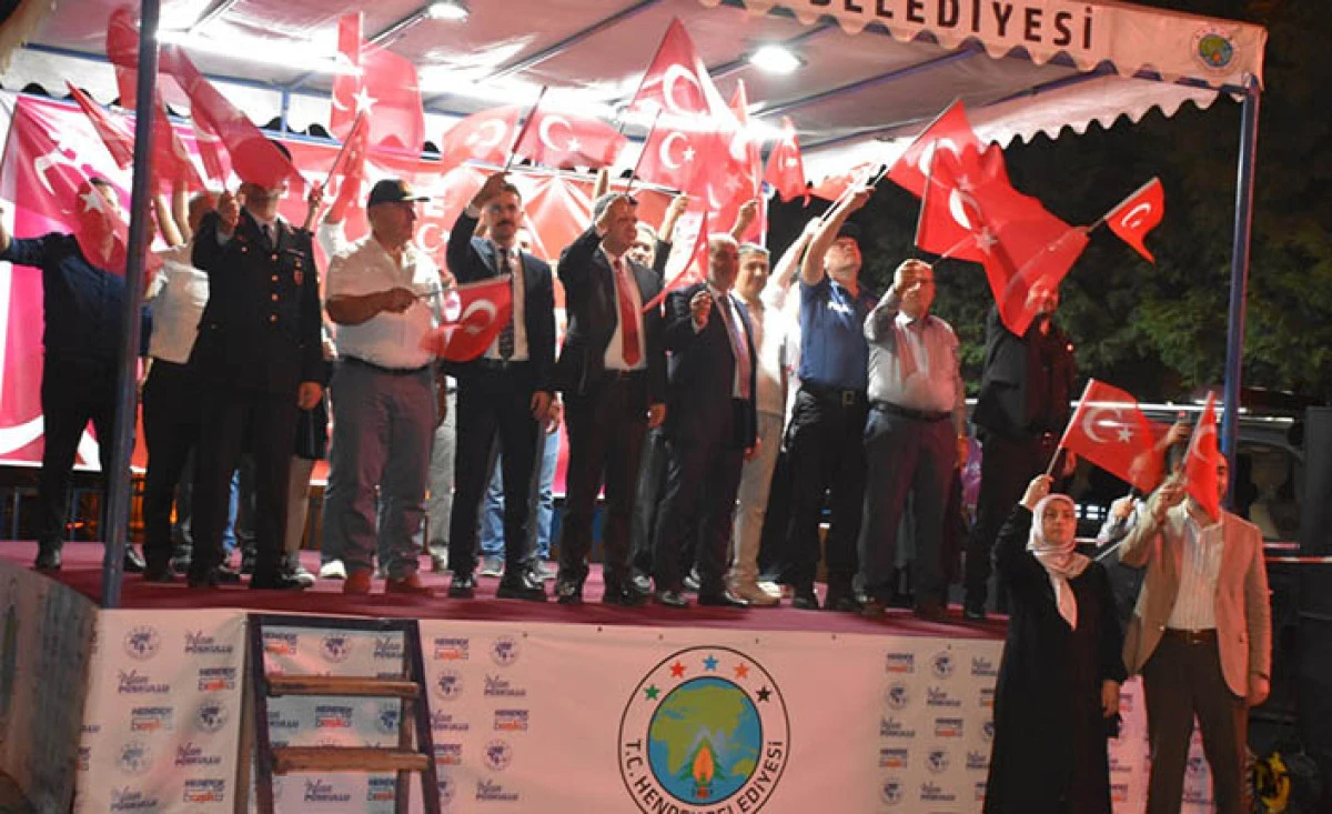 15 Temmuz’un 9.Yılında Hendek Yine Tek Yürek Oldu
