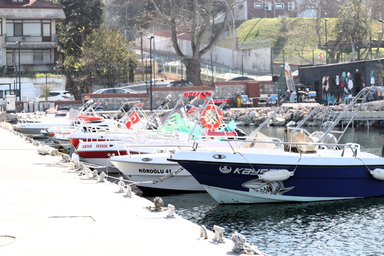 Kocaeli'de 'Kayık &Ccedil;ekek Yeri' Değirmendere&rsquo;ye yakıştı