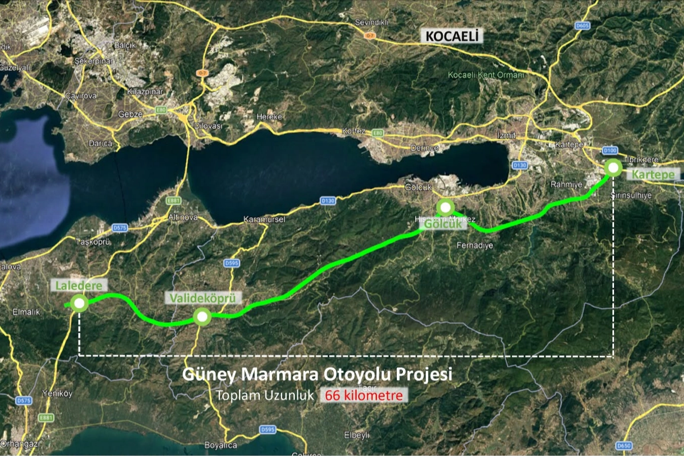 Kocaeli-Yalova Otoyolu&rsquo;nda kritik eşik aşıldı