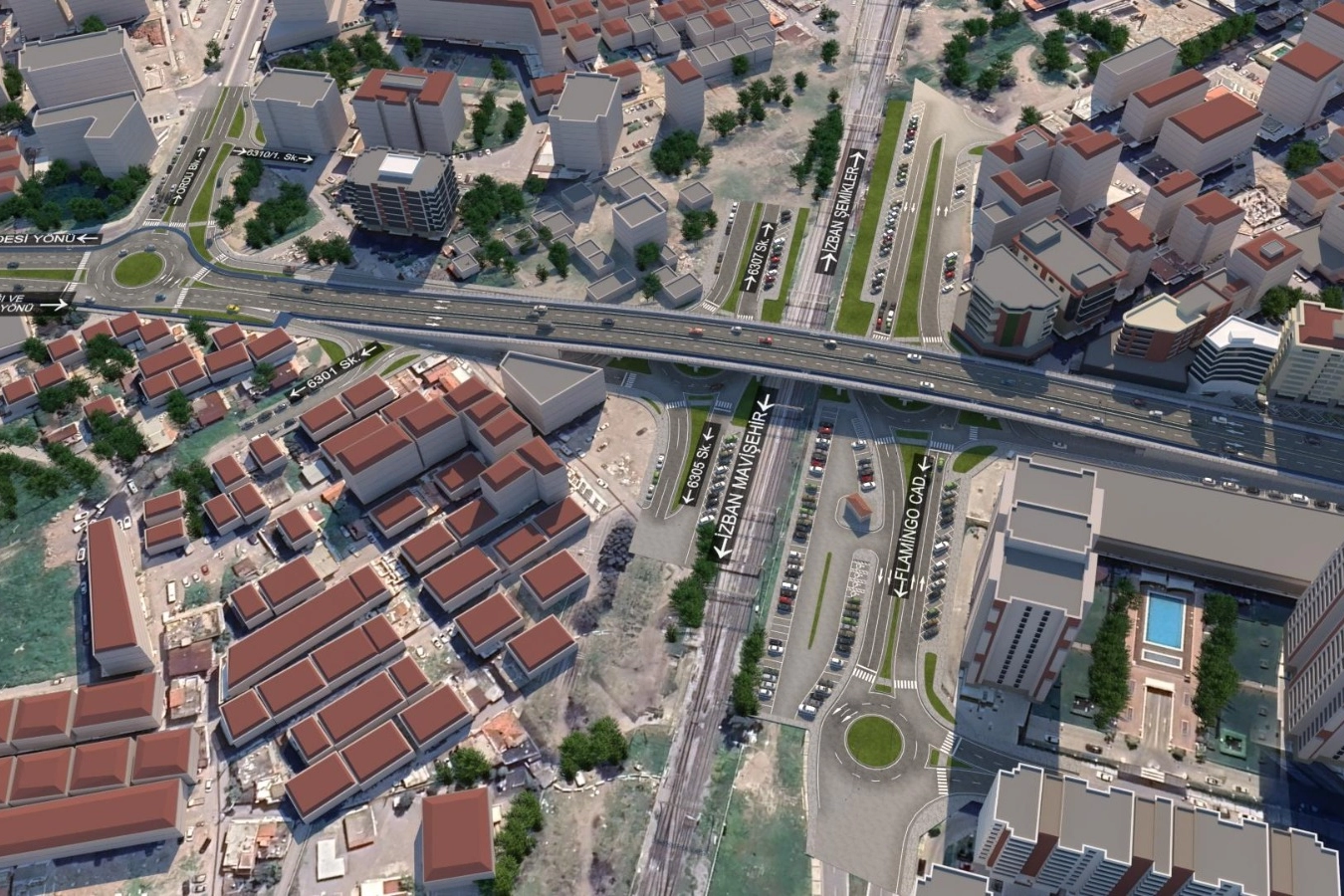 İzmir'de 'Şemikler Taşıt &Uuml;st Ge&ccedil;idi' inşaatı başlıyor