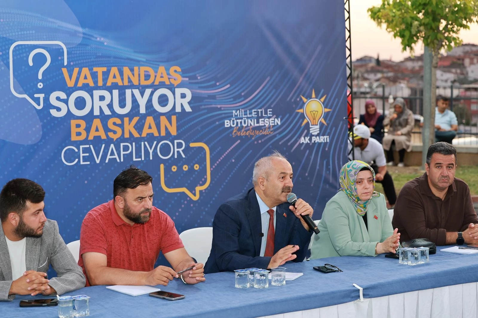 Kocaeli Gebze&rsquo;de mahalle buluşmaları yoğun ilgi g&ouml;r&uuml;yor