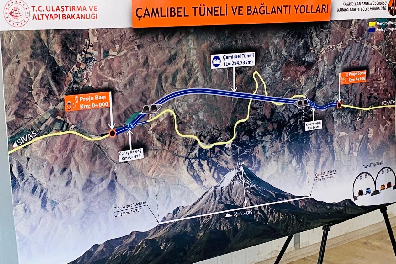 Karadeniz-Akdeniz hattında &ouml;nemli adım... &Ccedil;amlıbel T&uuml;neli'nde inşa s&uuml;reci başladı