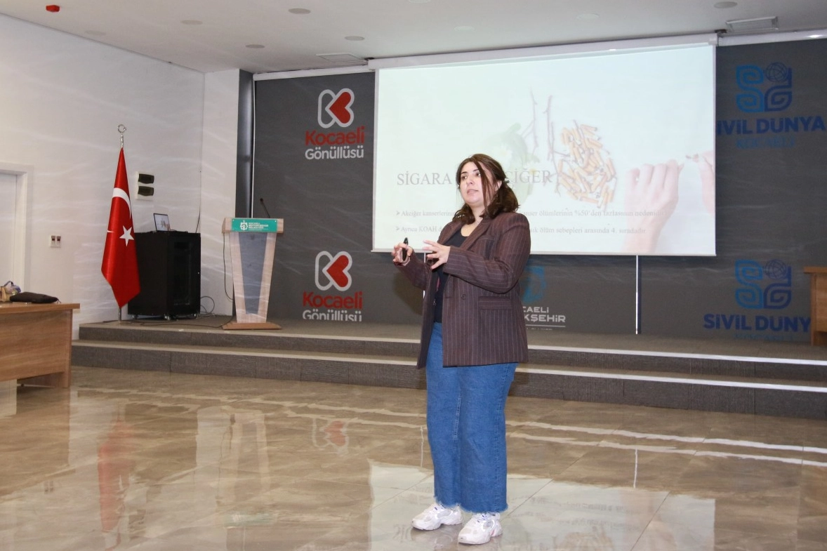Kocaeli'de sigara bırakma eğitimi