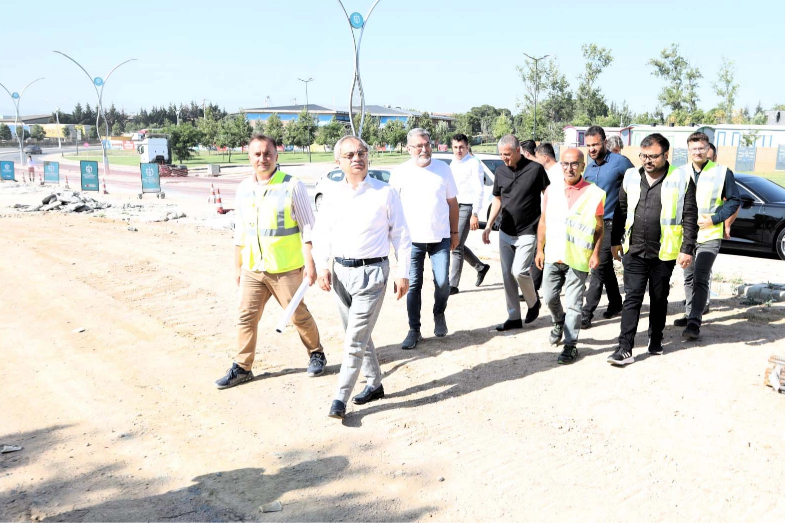 Kocaeli B&uuml;y&uuml;kşehir Genel Sekreteri'nden Gebze&rsquo;deki stratejik projelere yerinde inceleme