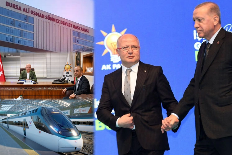 Bursa, ulaşım ve sağlıkta şaha kalkıyor! Davut G&uuml;rkan a&ccedil;ıkladı&hellip;
