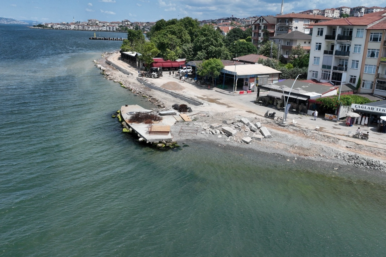 Değirmendere sahili yeni &ccedil;ehresine kavuşuyor