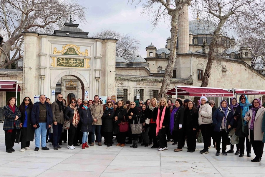Maltepeliler, İstanbul&rsquo;un manevi miraslarını ziyaret ediyor