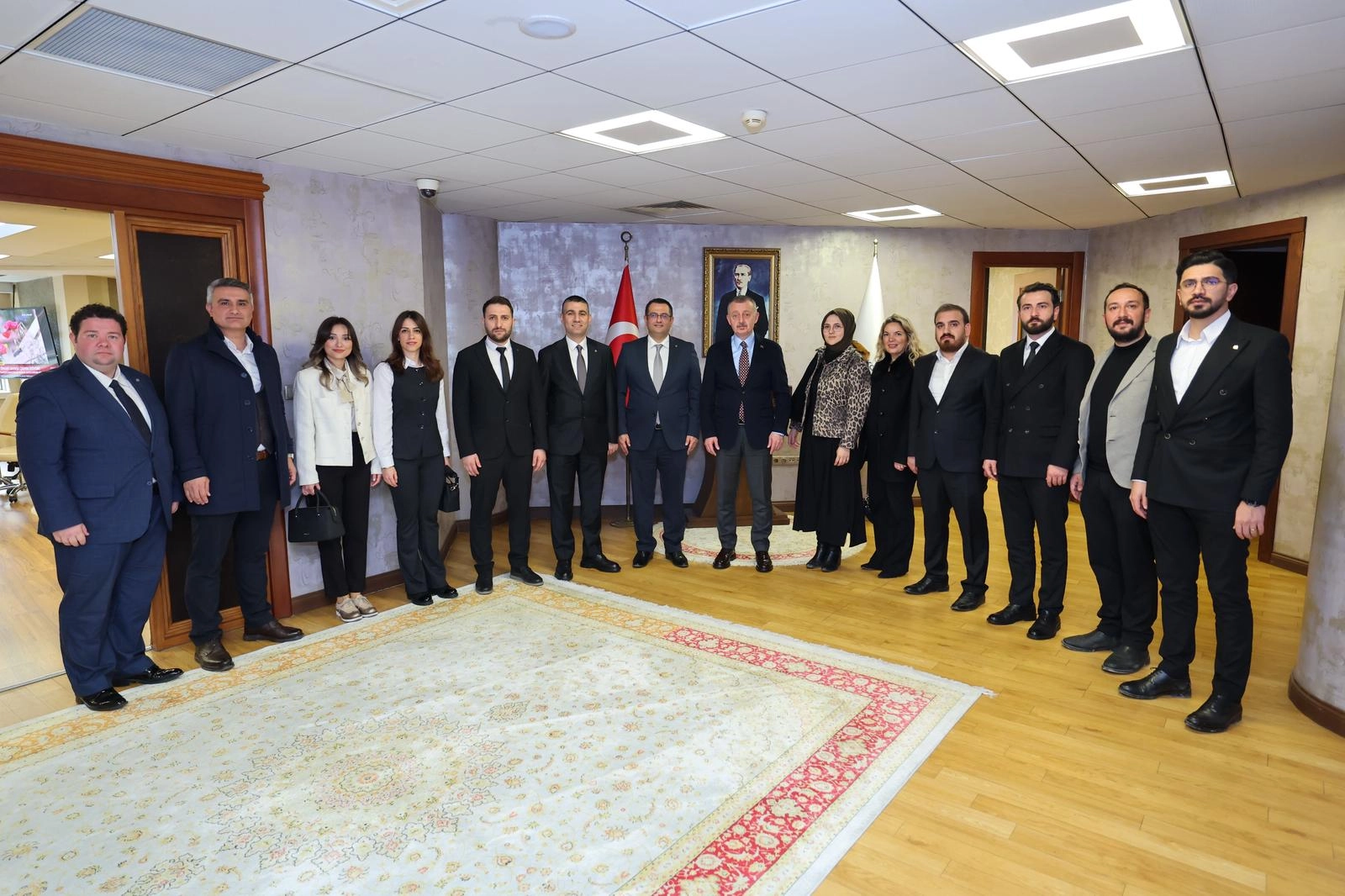 Kocaeli'de Başkan B&uuml;y&uuml;kakın&rsquo;a ziyaret&ccedil;i akını