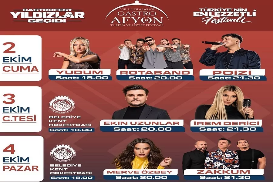 Afyonkarahisar&rsquo;da lezzet ş&ouml;leni başlıyor