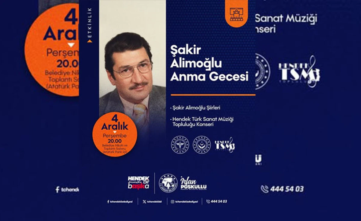 Alimoğlu Şiir ve Anma Gecesi’ne Davet