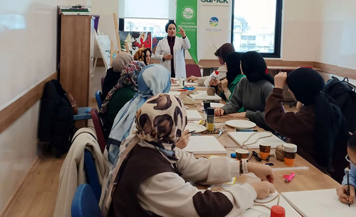 Ara Tatilde SAMEK At&ouml;lyeleri Dolu Dolu Ge&ccedil;iyor