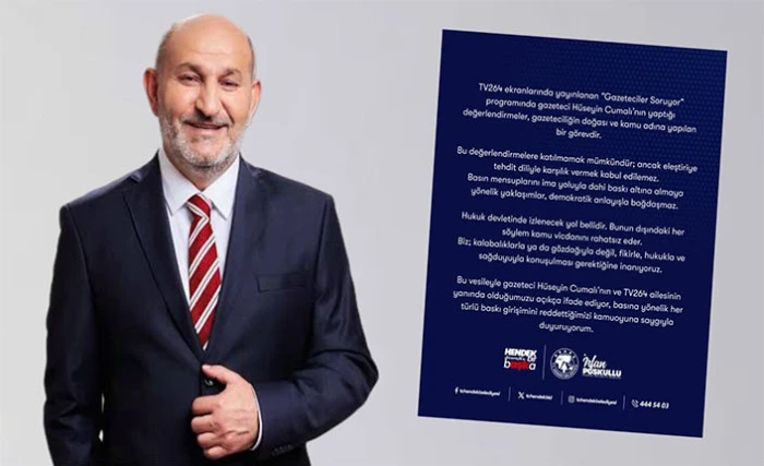 Basına Y&ouml;nelik Her T&uuml;rl&uuml; Baskı Girişimini Reddediyoruz