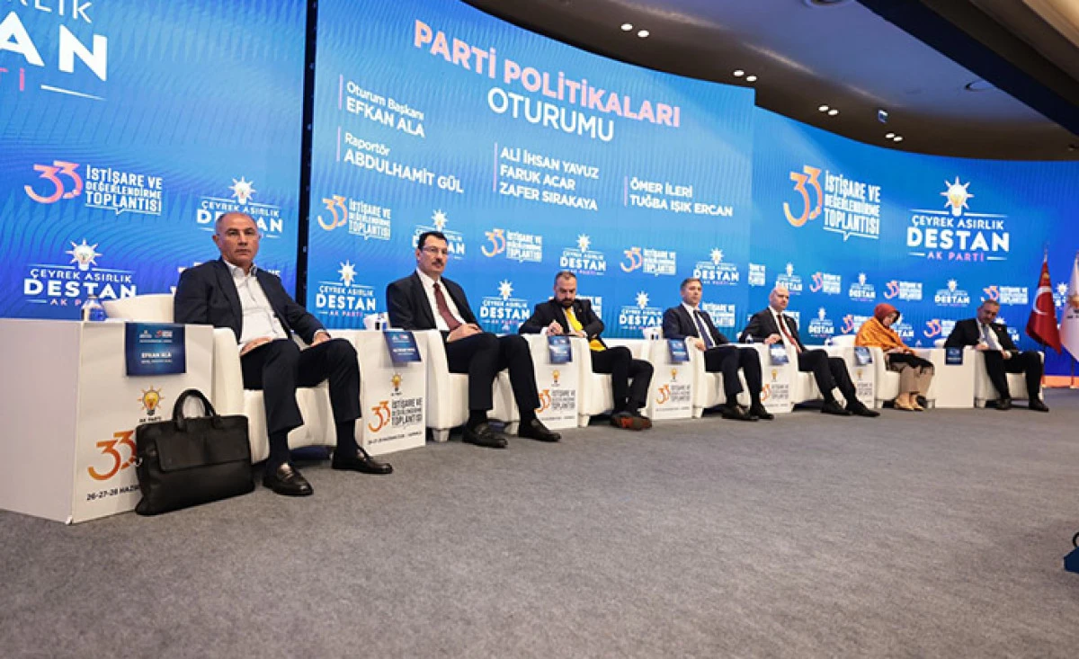 Başkan Tever Ak Parti 33. İstişare Kampını Değerlendirdi