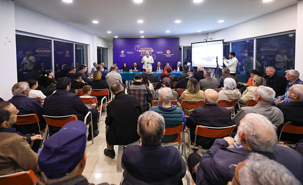 Beşköprü’de “Ortak Akıl” Buluşması: Başkan Çelik Vatandaşı Dinledi