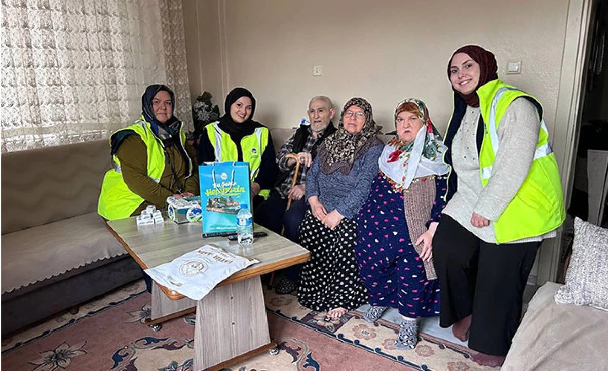 B&uuml;y&uuml;kşehir &Ouml;zel Gereksinimli Bireyleri Ve Ailelerini Regaip Kandili&rsquo;nde Ziyaret Etti