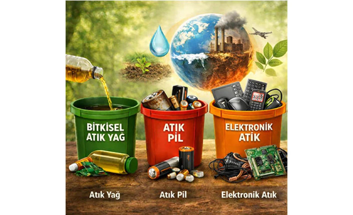 B&uuml;y&uuml;kşehir, Vatandaşların Desteğiyle Binlerce Kilo Atığı Geri D&ouml;n&uuml;şt&uuml;rd&uuml;