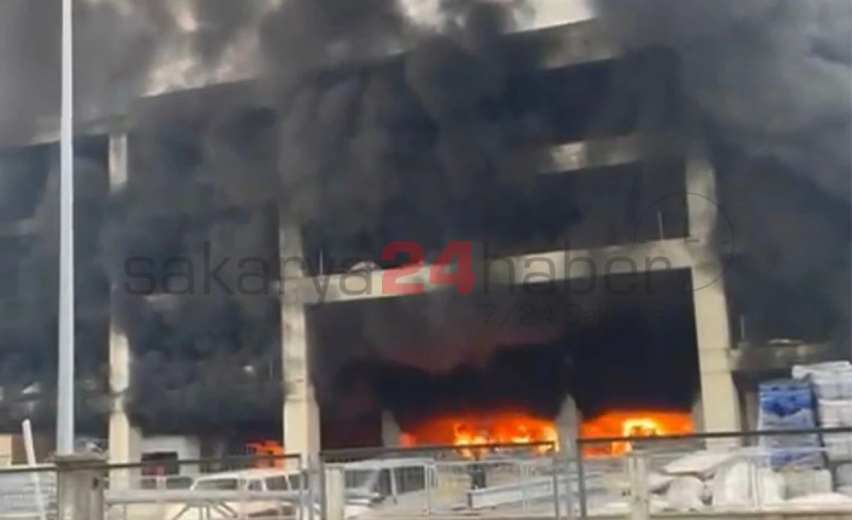 Fabrika Yangını Korkuttu