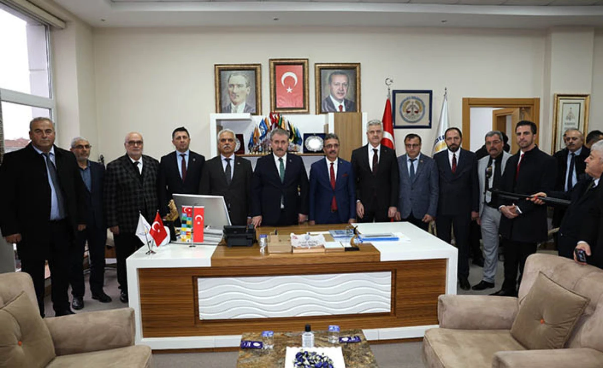 Genel Başkan Mustafa Destici&rsquo;den Erenler&rsquo;e Ziyaret