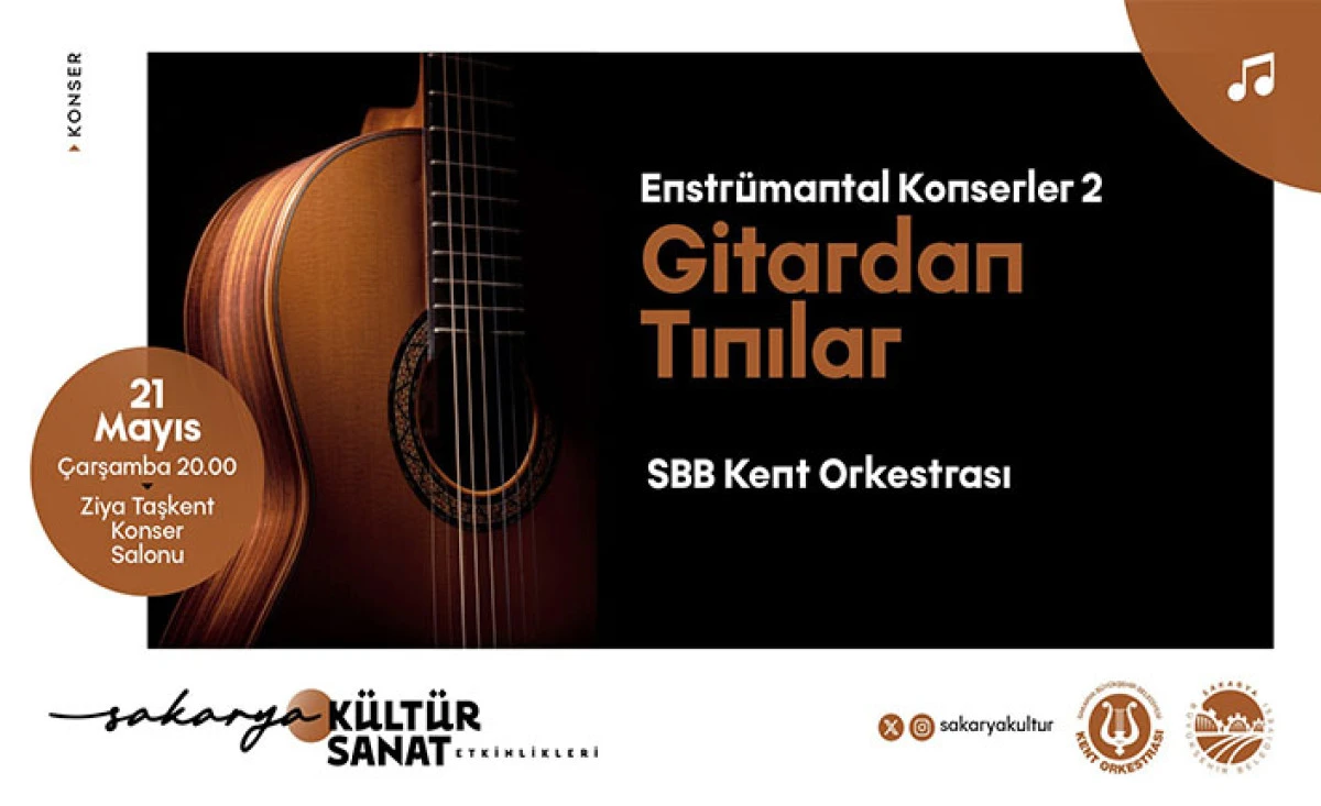 Gitardan Tınılar  konseri Ziya Taşkent’te