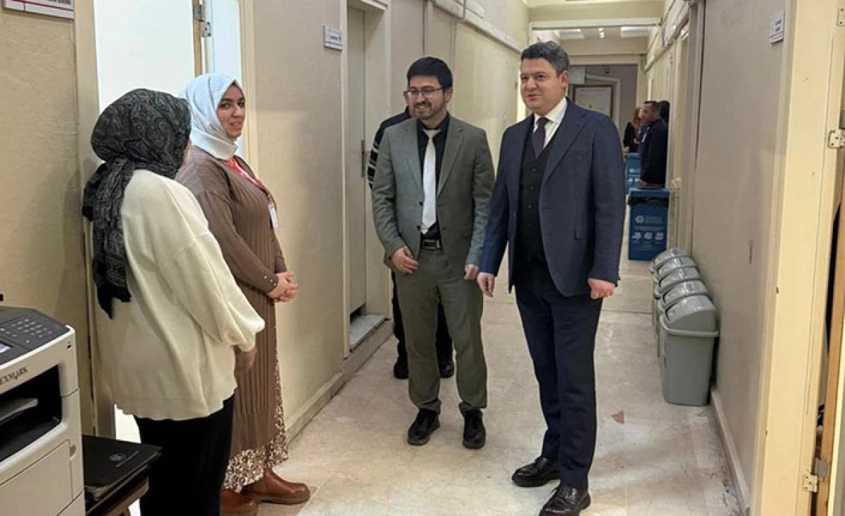 G&ouml;kpınar&rsquo;dan İl&ccedil;e Sağlık M&uuml;d&uuml;rl&uuml;ğ&uuml;ne ziyaret