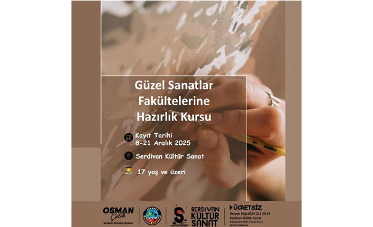 Güzel Sanatlara Giden Yol Serdivan’dan Geçiyor