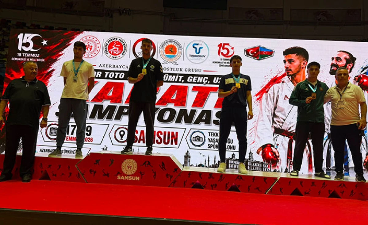 Hendek Olimpik Spor Kul&uuml;b&uuml; 2 Altın Madalya 1 G&uuml;m&uuml;ş Madalya kazandı