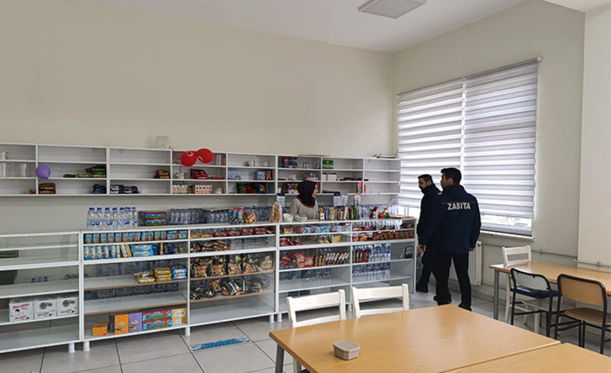 Hendek Zabıtasından Okul Kantinlerine Sıkı Denetim