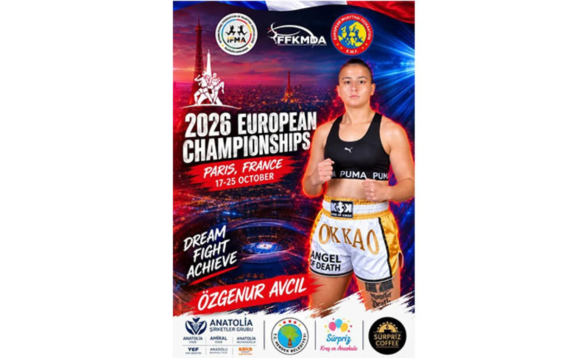 Hendek&rsquo;in Gururu &Ouml;zgenur Avcıl, Avrupa Şampiyonluğu İ&ccedil;in Paris Yolcusu!