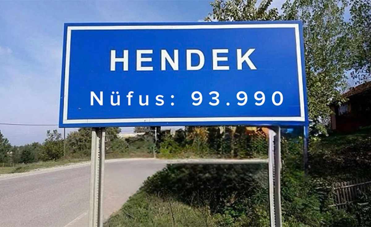 Hendek&rsquo;in N&uuml;fusu 93.900&rsquo;a Y&uuml;kseldi