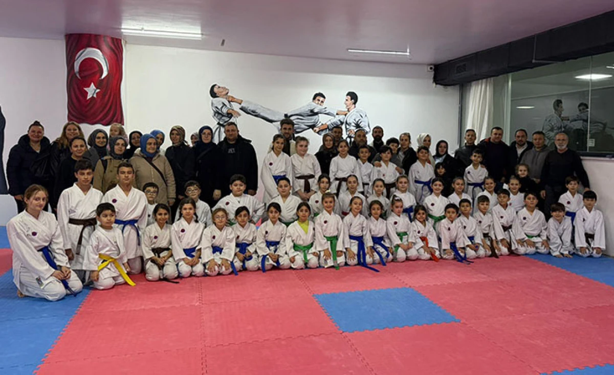 Hendek&rsquo;te kuşak sevinci