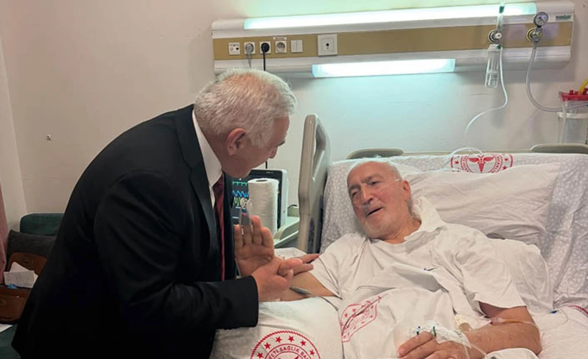 İnci'den Saadettin Tantan&rsquo;ı ziyaret