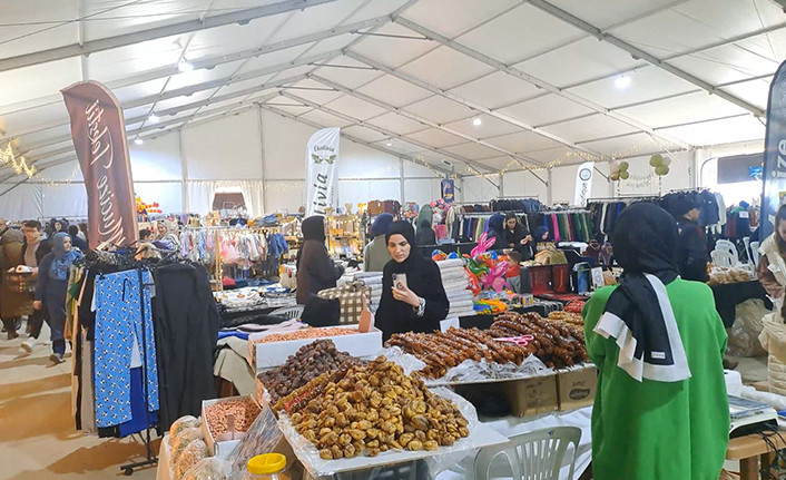 Kadınların El Emeği Ürünleri AVM Ramazan Çadırında Sergilendi