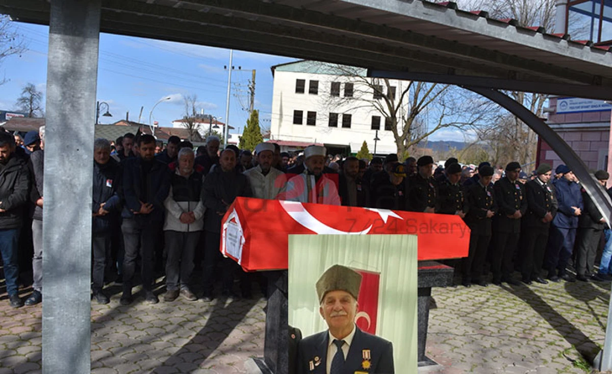 Kıbrıs Gazisi Kerim Sezgin Askeri T&ouml;renle Uğurlandı
