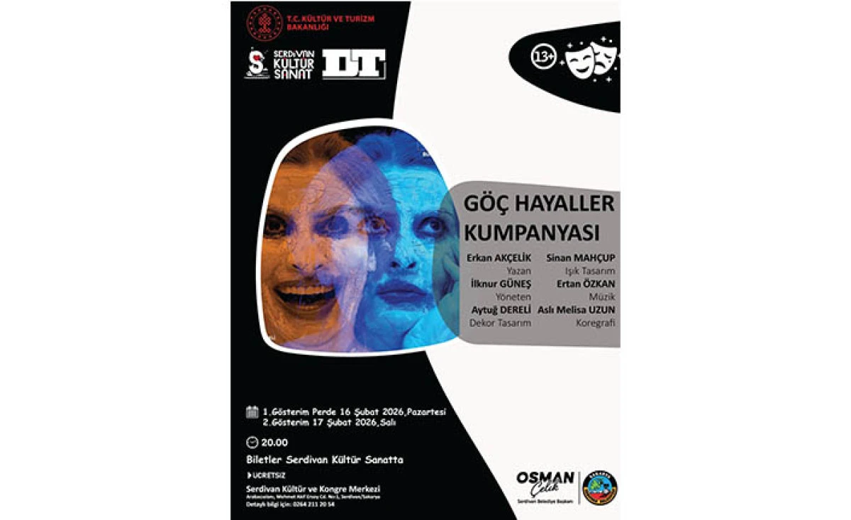 K&uuml;lt&uuml;r Sanatın Kalbi Serdivan&rsquo;da Atıyor