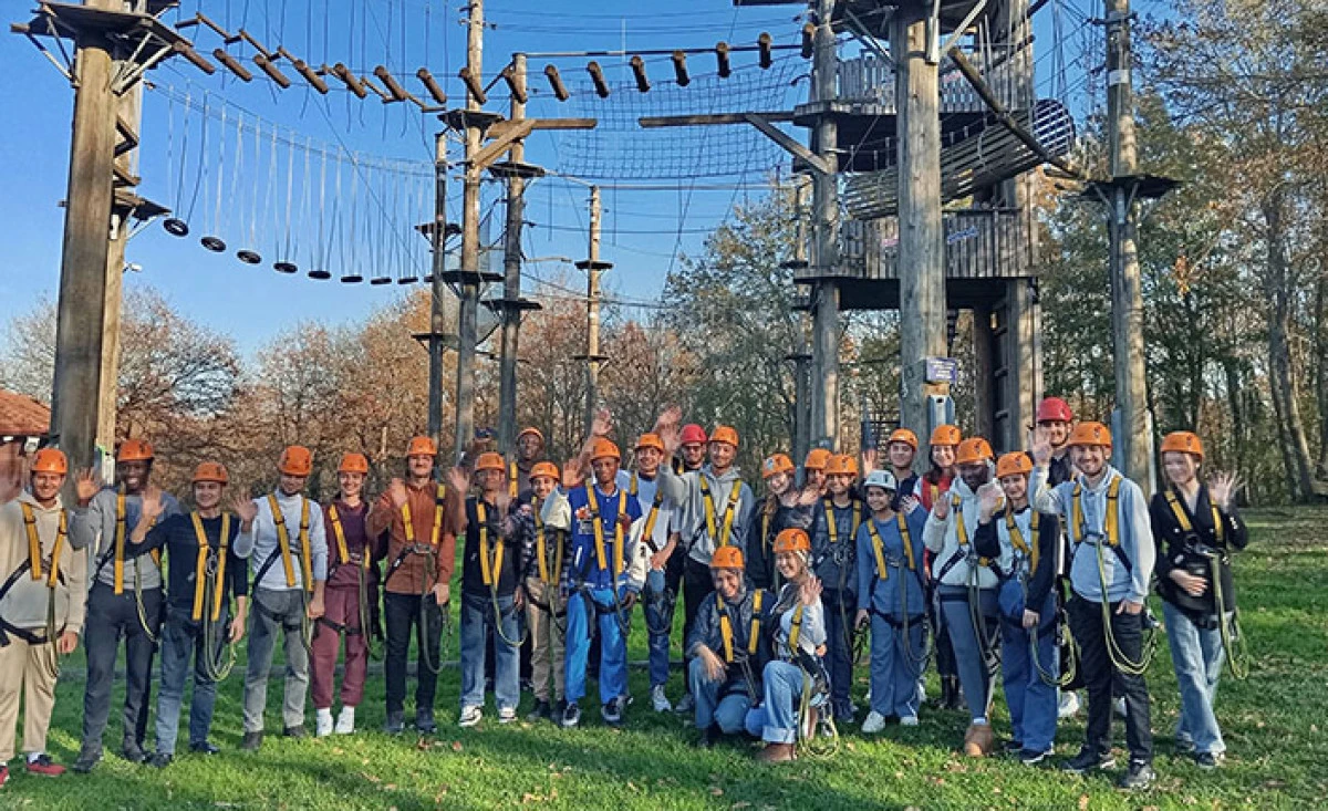 Macera Parkı&rsquo;nda Adrenalini Ve Eğlenceyi Bir Arada Yaşadılar