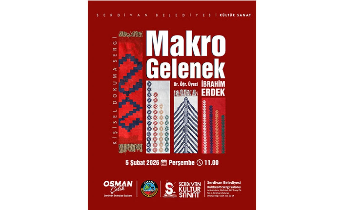 Makro Gelenek Dokuma Sergisi Sanatseverlerle Buluşuyor
