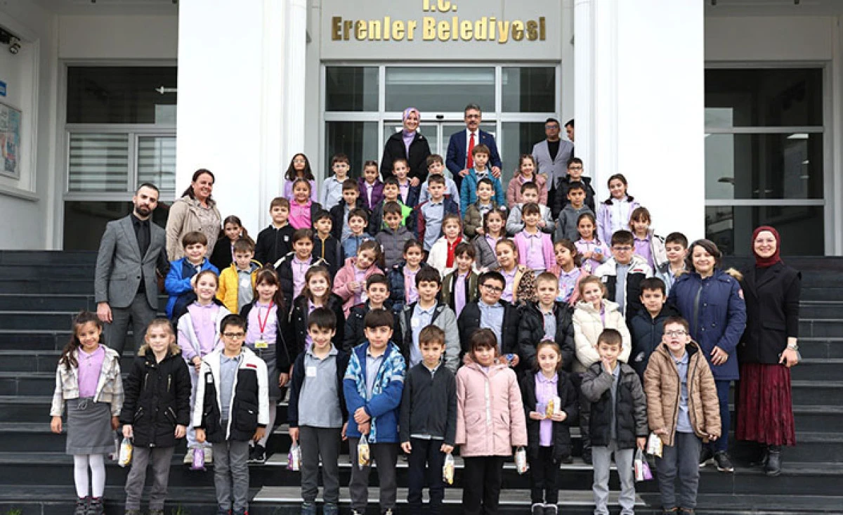 Miniklerden Erenler Belediyesi&rsquo;ne Ziyaret