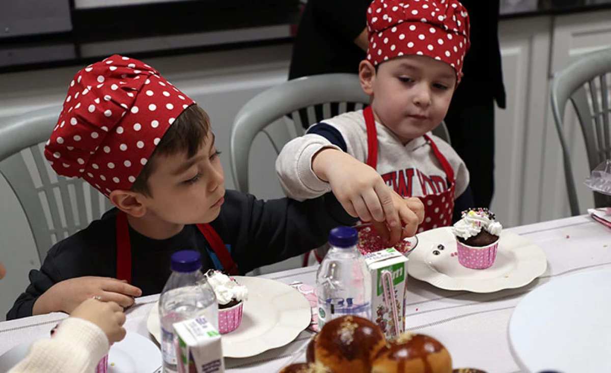 &Ouml;ğrenciler SAMEK&rsquo;te mutfak ve doğa temalı etkinliklerde buluştu