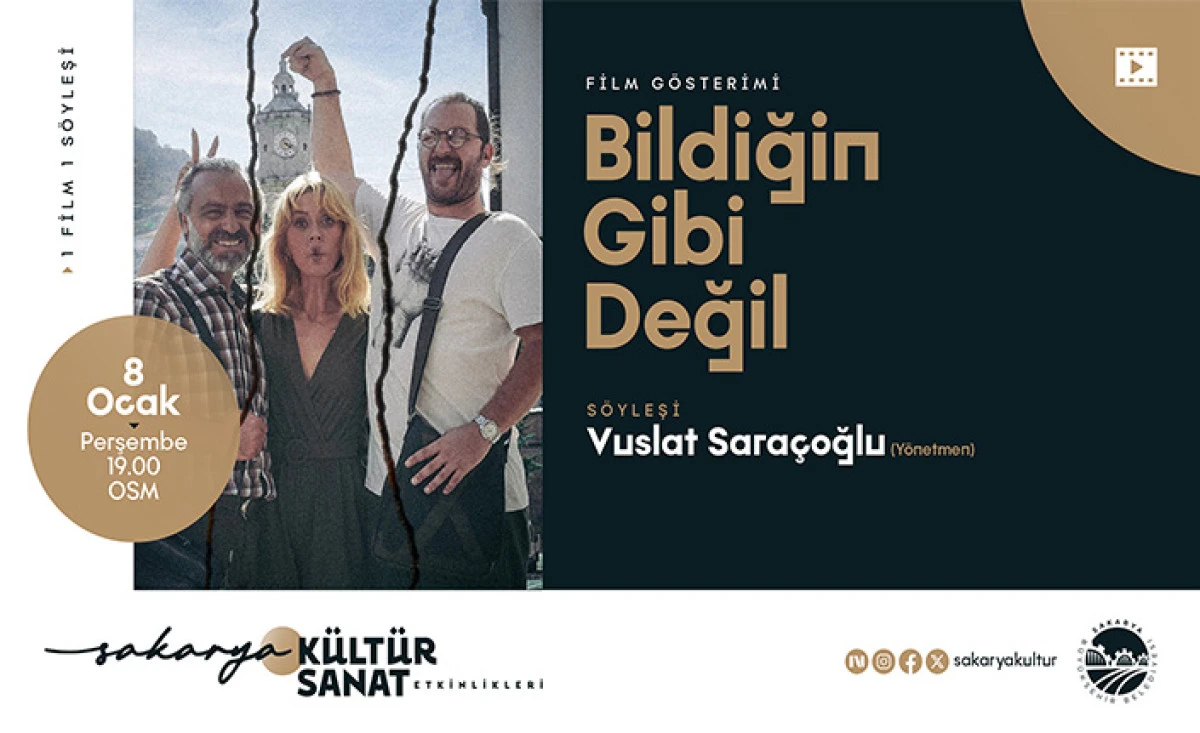 OSM&rsquo;de Film Ve S&ouml;yleşi Buluşması: &ldquo;Bildiğin Gibi Değil&rdquo;