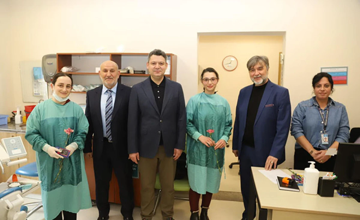 Prtokol&rsquo;den14 Mart Tıp Bayramı Ziyareti