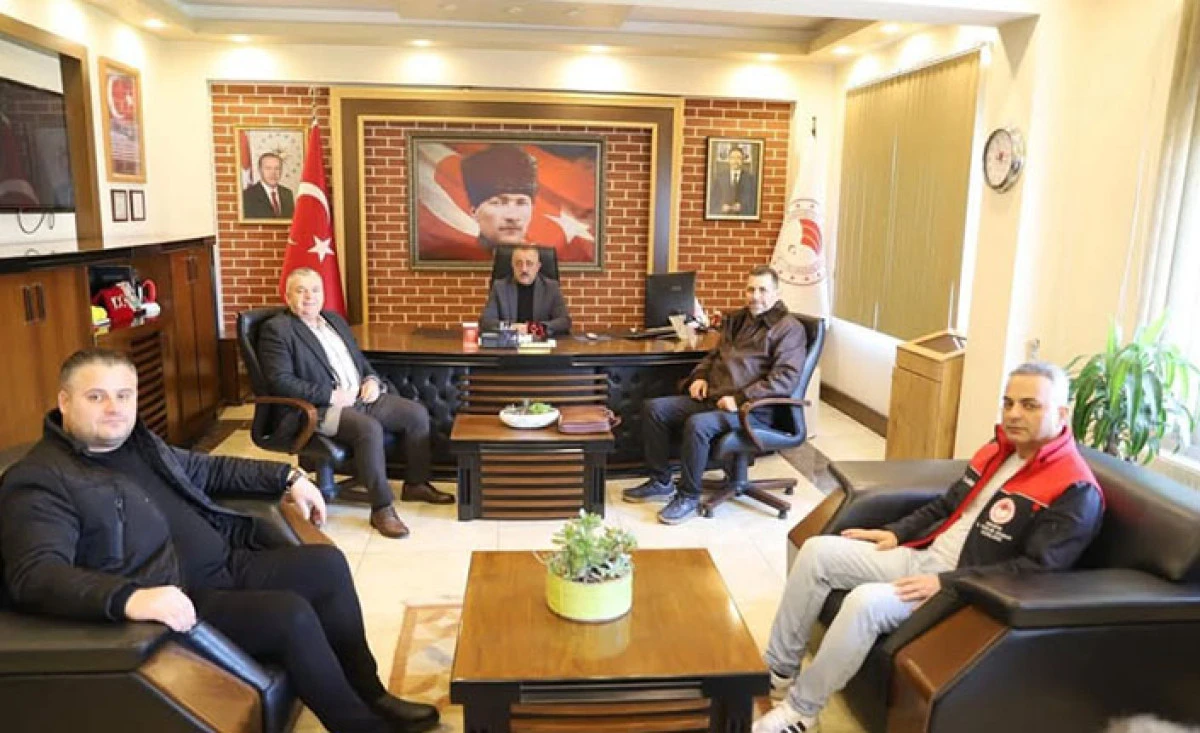 Rıfat &Ccedil;iraz ve Mustafa Zafer&rsquo;den İl Tarım M&uuml;d&uuml;r&uuml; Asım Baş&rsquo;a Ziyaret