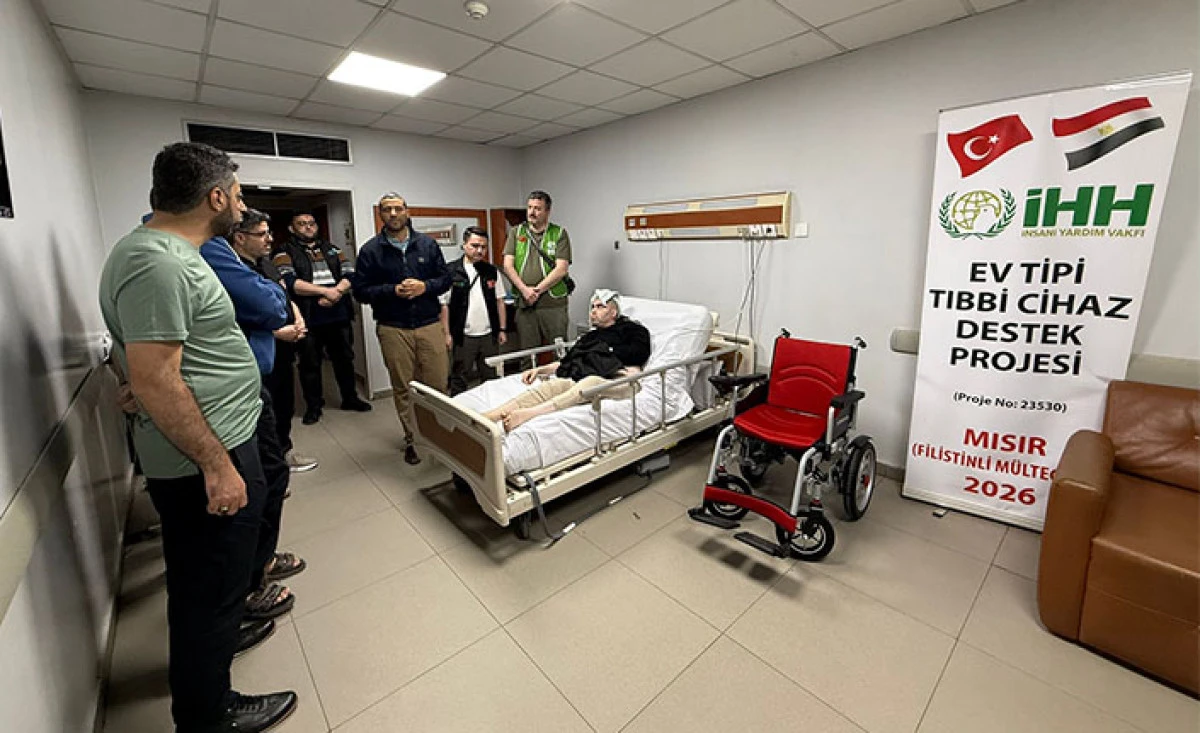 Sakarya İHH&rsquo;dan Kahire&rsquo;de Gazzeli Mazlumlara Anlamlı Ziyaret