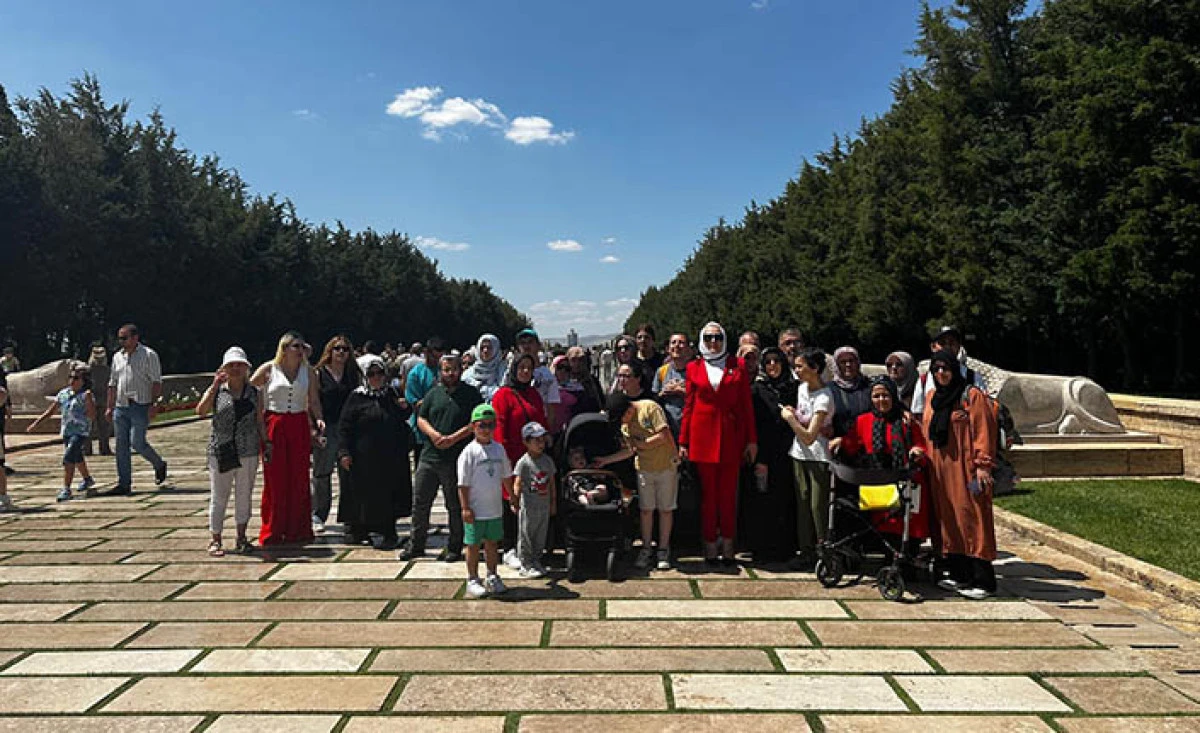 Sakarya’dan 40 Engelli Birey Anıtkabir’i Ziyaret Etti