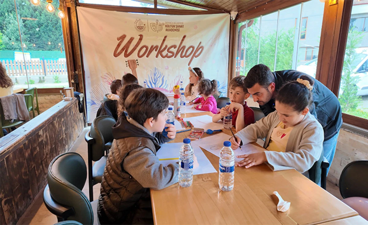 Sapanca Belediyesi&rsquo;nden &Ccedil;ocukların İ&ccedil; D&uuml;nyasına Dokunan Workshop