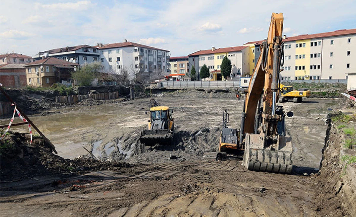 Sapanca Meydan&rsquo;da &ccedil;alışmalar başladı